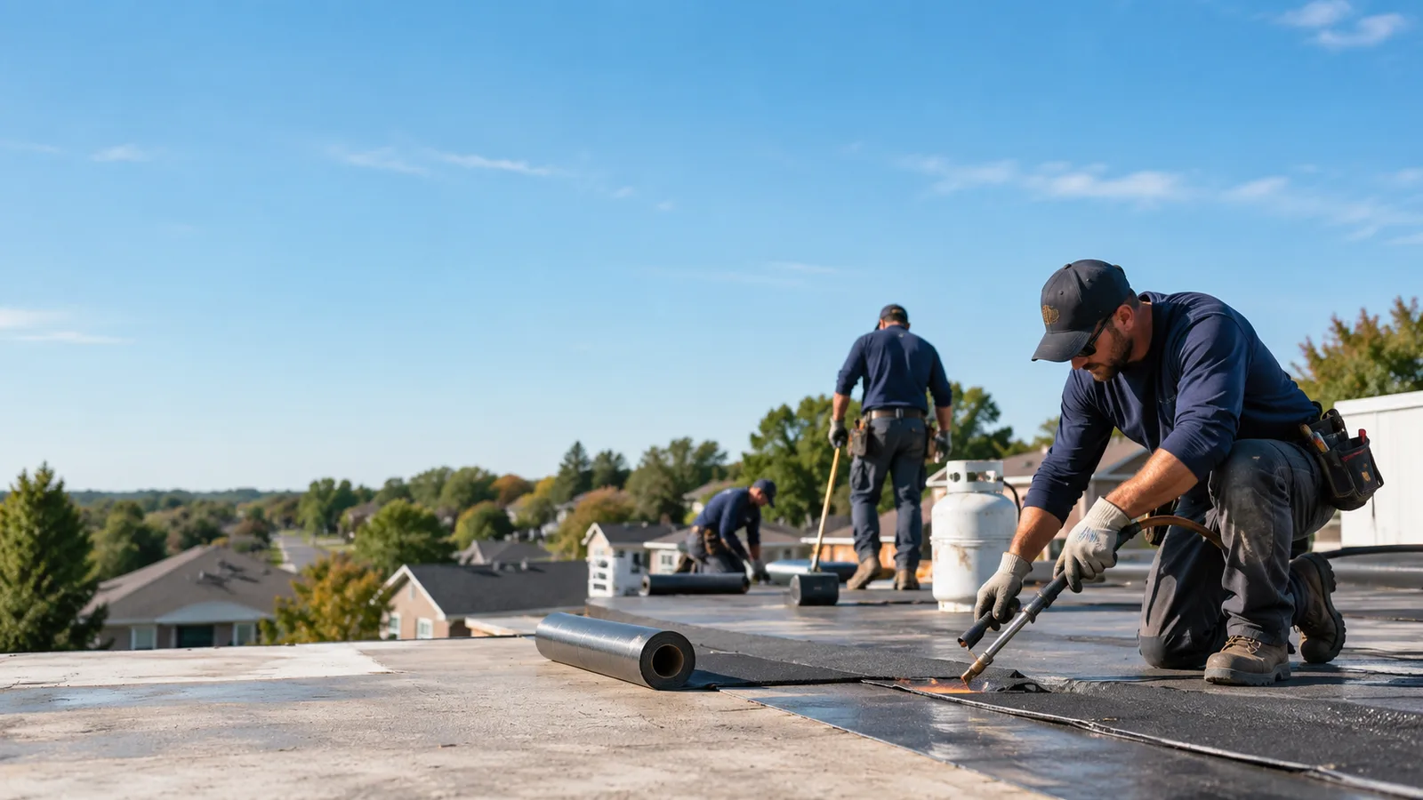 Flat Roof Leak Repair providers in Mcnabb, IL